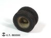 E.T. Model ER35-040 WWII German Heavy Truck L-4500 Weighted Road Wheels For ZVEZDA 3596/3647 1/35